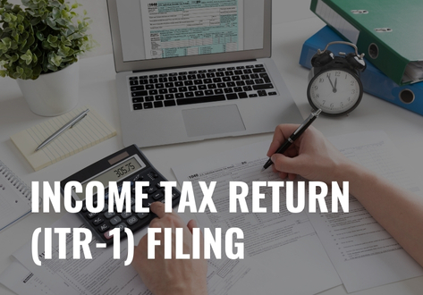 Income Tax Return (ITR-1) Filing